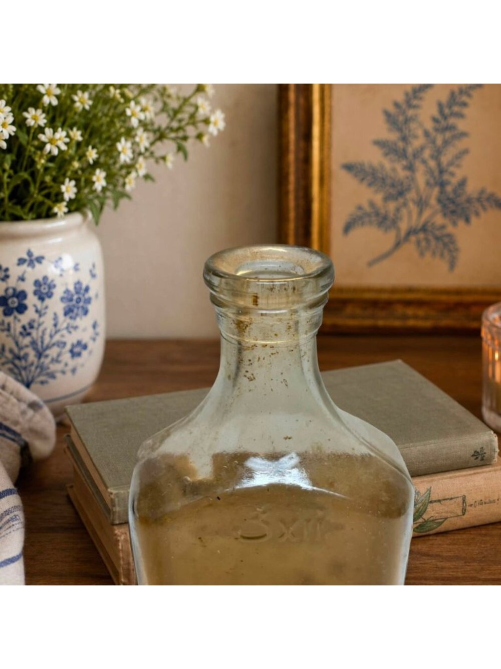 Antique ECK-O-LIN Skin Perfector Bottle with Original Label | Apothecary Medicin - Picture 4 of 4